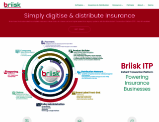 briisk.co.uk screenshot