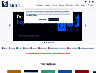 brill.com screenshot