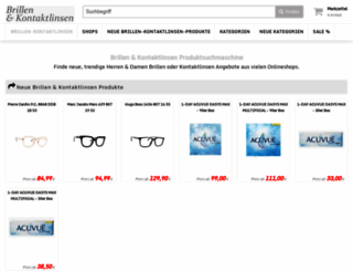 brillen-linsen.com screenshot