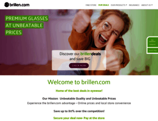 brillen.com screenshot