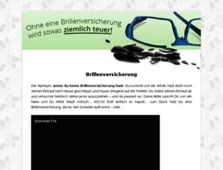 brillenversicherung-test.de screenshot