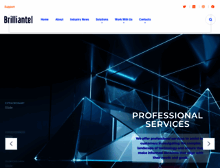 brilliantel.co.za screenshot