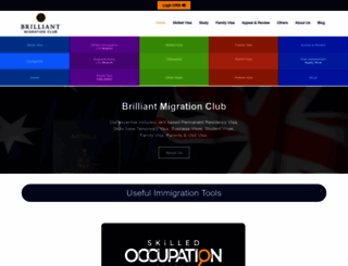 brilliantmigrationclub.com screenshot