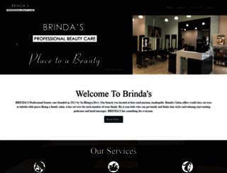 brindasbeauty.com screenshot