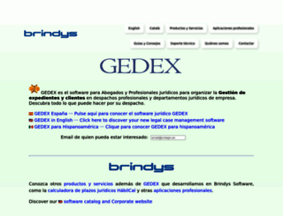 brindys.com screenshot