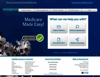 brinesinsurance.com screenshot