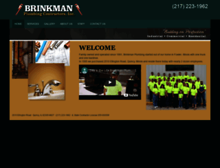 brinkmanplumbing.com screenshot