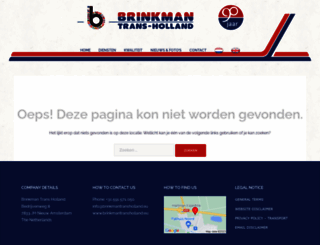 brinkmantransholland.nl screenshot