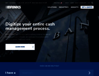 brinks.com screenshot