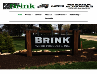 brinkwoodproducts.net screenshot