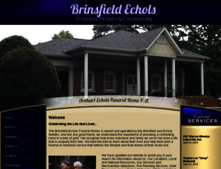 brinsfieldfuneral.com screenshot