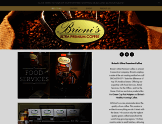 brionis.com screenshot
