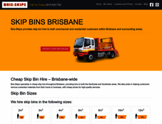 bris-skips.com.au screenshot