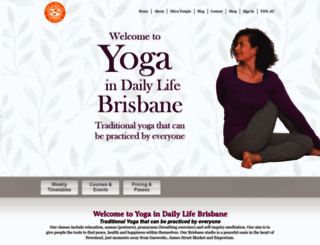 brisbane.yogaindailylife.org.au screenshot