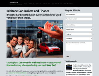 brisbanecarbrokersandfinance.com.au screenshot