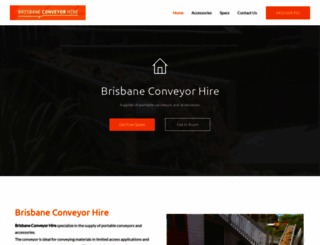 brisbaneconveyorhire.com.au screenshot