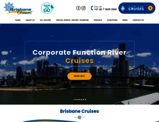 brisbanecruises.com.au screenshot