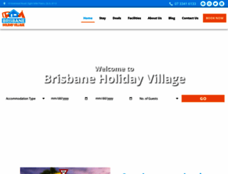 brisbaneholidayvillage.com.au screenshot