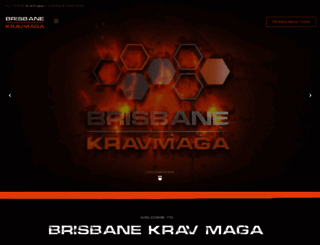 brisbanekravmaga.com.au screenshot