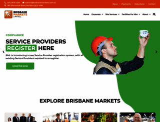 brisbanemarkets.com.au screenshot