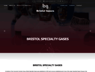 bristol-gases.com screenshot