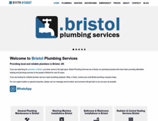 bristol-plumbing-services.co.uk screenshot