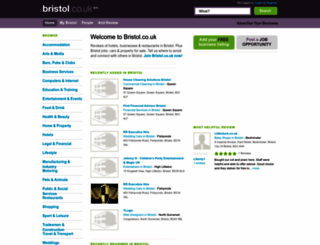 bristol.co.uk screenshot