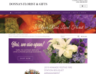 bristolflowershop.com screenshot