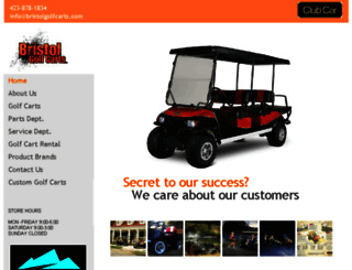 bristolgolfcarts.com screenshot