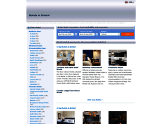 bristolhotels24.com screenshot