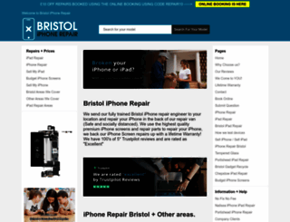 bristoliphonerepair.co.uk screenshot