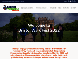 bristolwalkfest.com screenshot