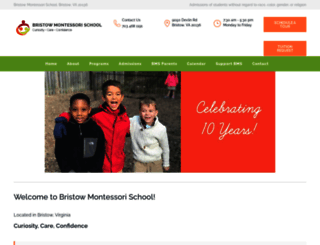 bristowmontessori.com screenshot