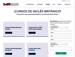 britanico.cl screenshot
