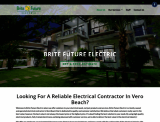 britefutureelectric.com screenshot