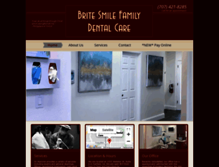 britesmilefamilydental.com screenshot