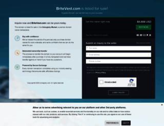 britevest.com screenshot