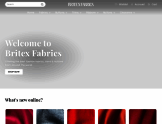 britexfabrics.com screenshot