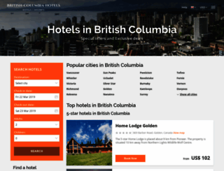 british-columbia-hotels.com screenshot