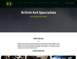 british4x4specialists.com screenshot