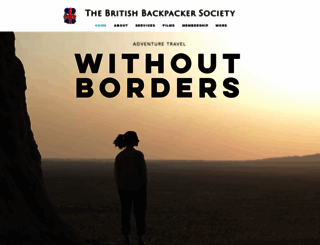 britishbackpackersociety.com screenshot