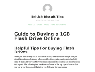 britishbiscuittins.co.uk screenshot