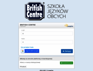britishcentre.langlion.com screenshot