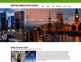 britishexecutivecoach.com screenshot
