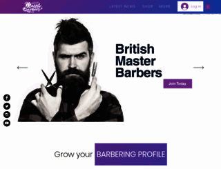 britishmasterbarbers.com screenshot