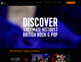 britishmusicexperience.com screenshot