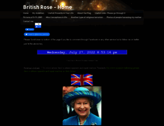britishrose.synthasite.com screenshot