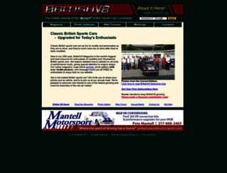 britishv8.org screenshot