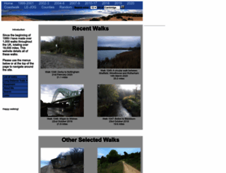 britishwalks.org screenshot