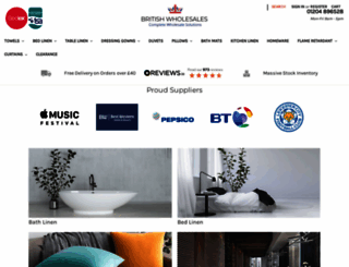britishwholesales.co.uk screenshot